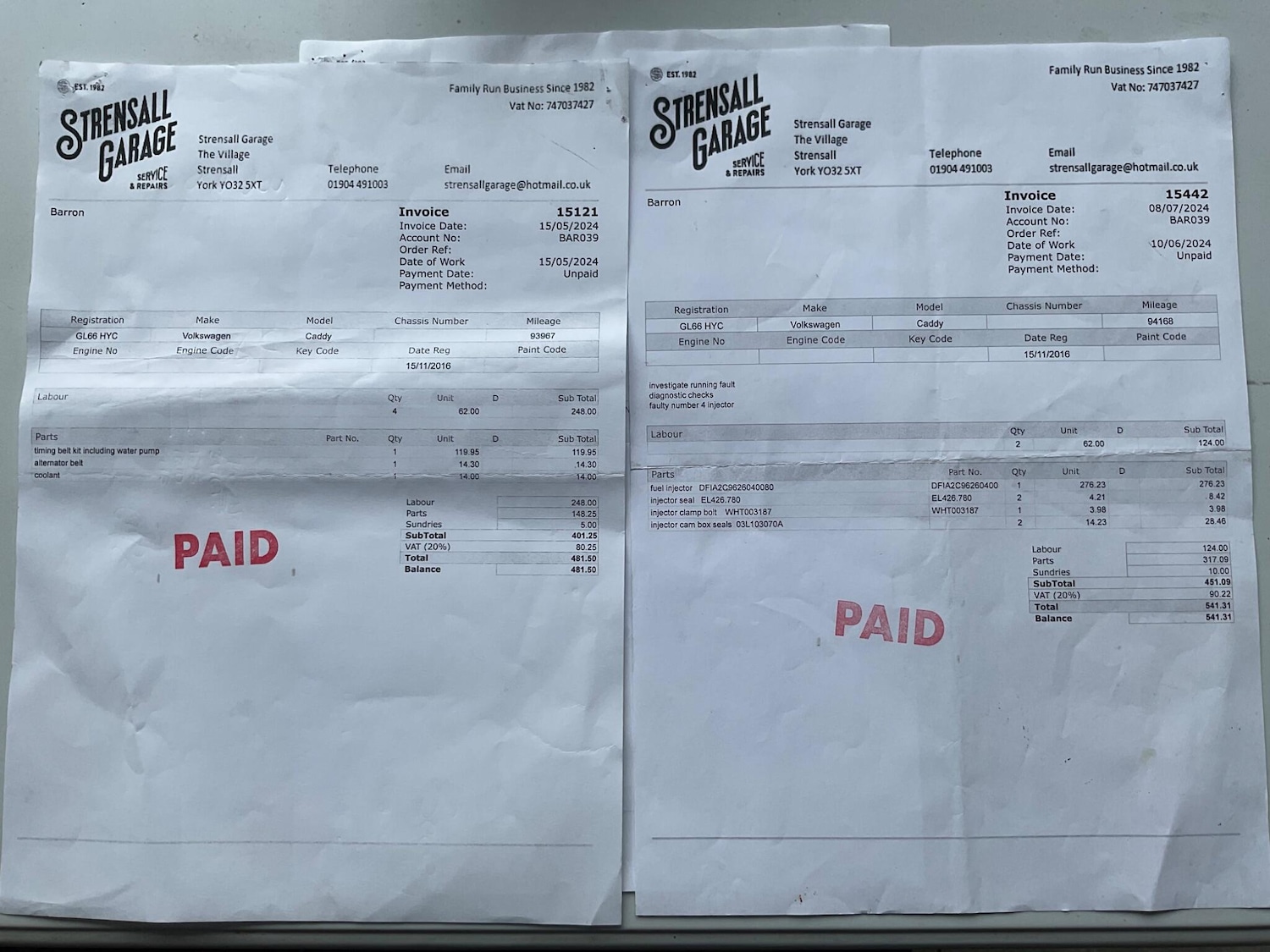 Used Volkswagen Caddy Maxi 2016 for sale - 76991793: Photo 17