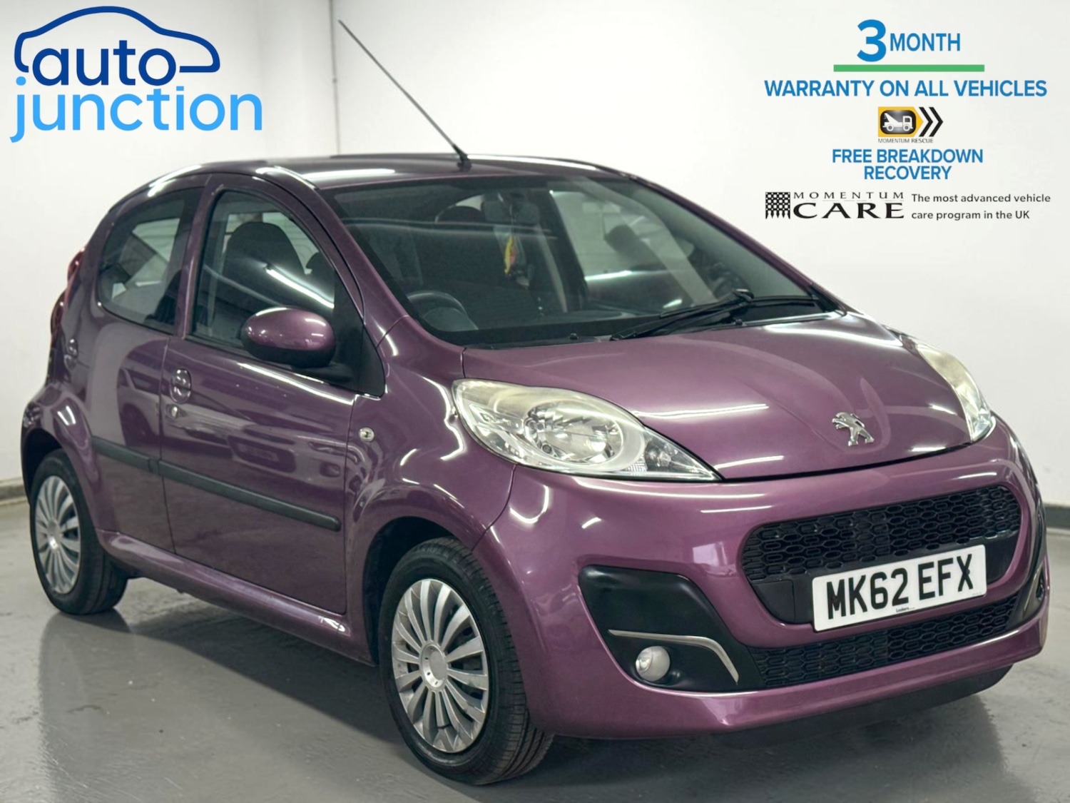 Used Peugeot 107 2012 for sale - 78122766: Photo 2