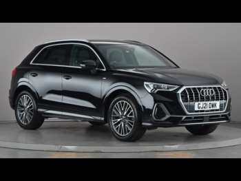 2021 - AUDI Q3 1.5 TFSI CoD 35 S line SUV 5dr Petrol S Tronic Euro 6 (s/s) (150 p