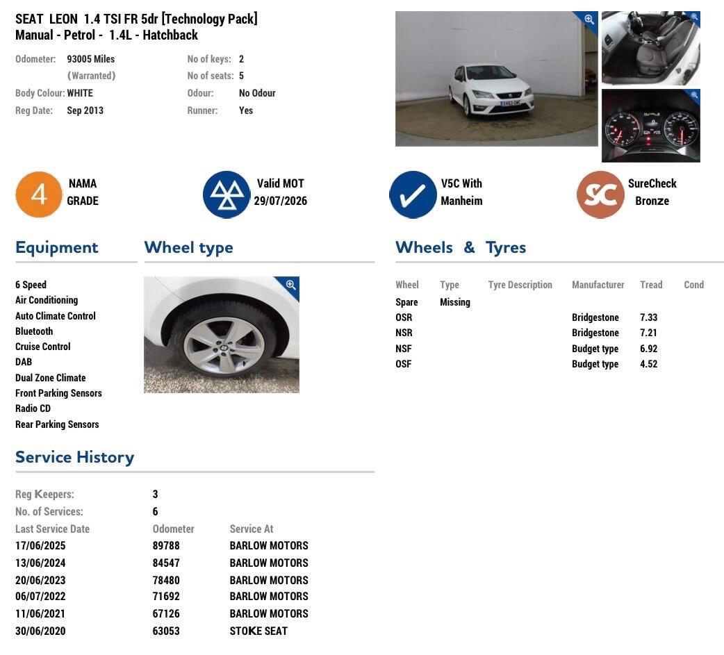 Used SEAT Leon 2013 for sale - 77351389: Photo 3
