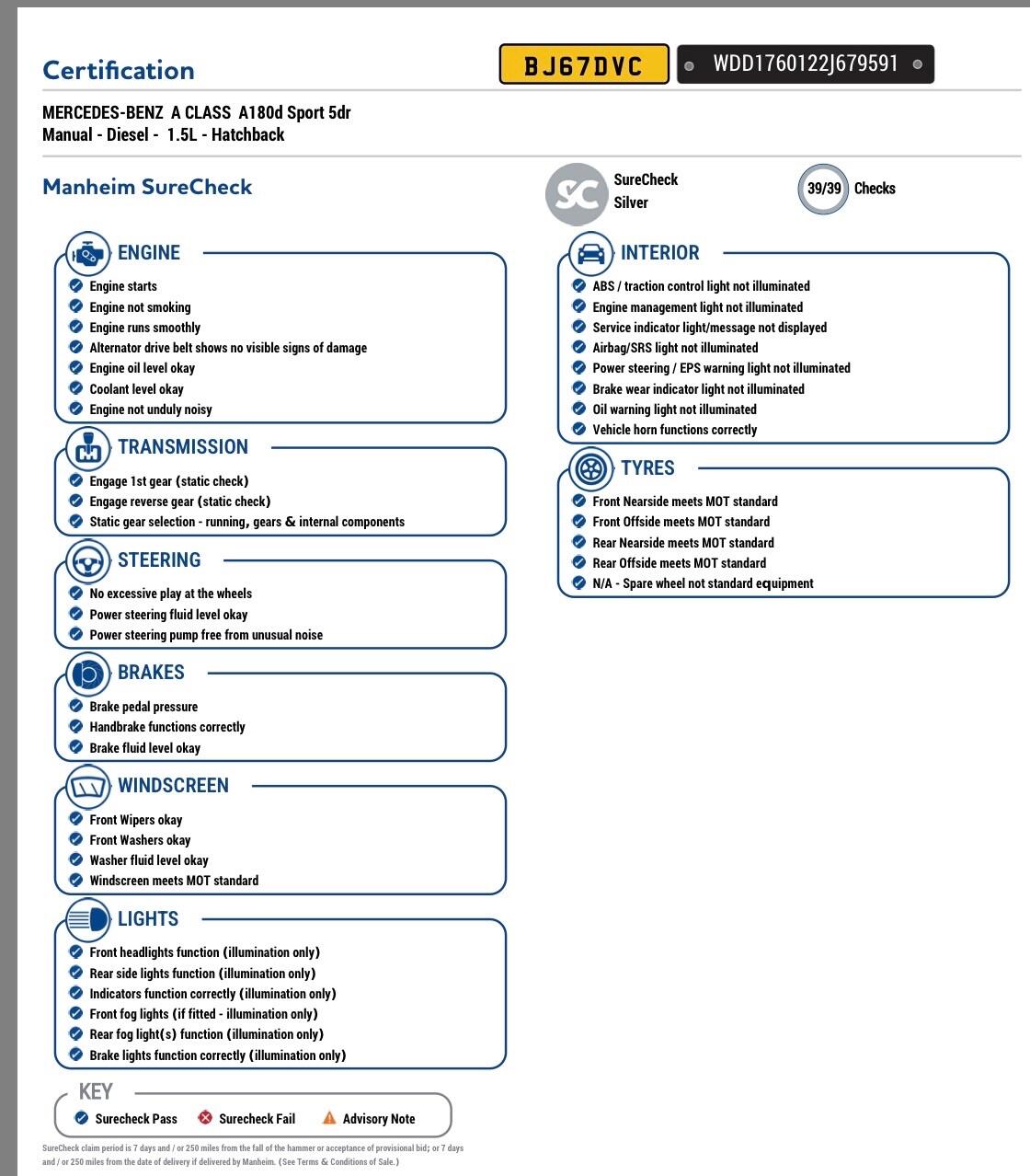 Used Mercedes-Benz A-Class for sale - 77191266: Photo 2