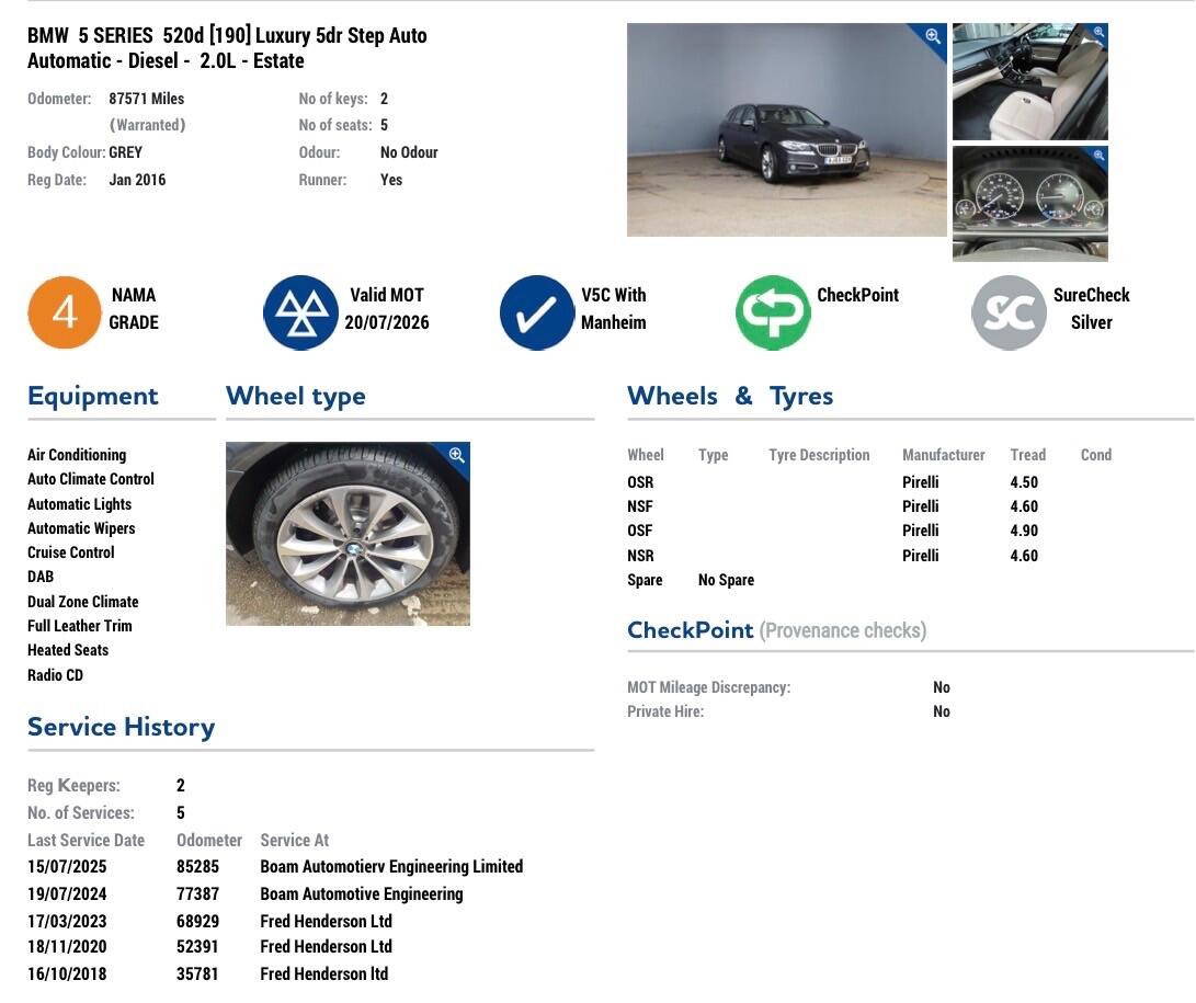 Used BMW 5 Series for sale - 78115885: Photo 21