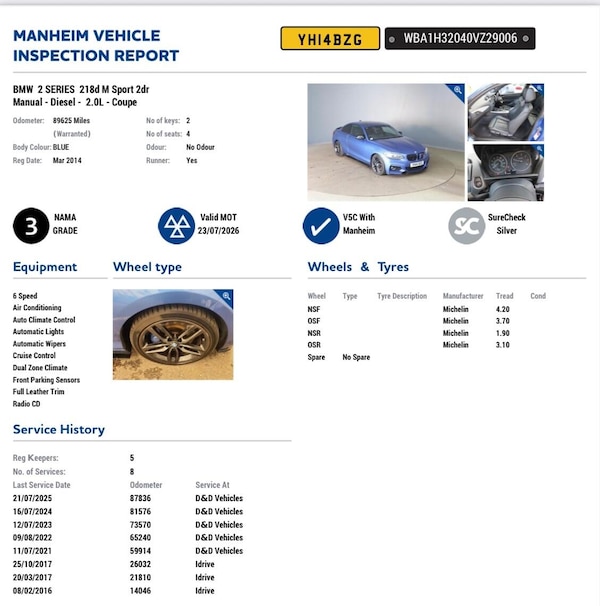 Used BMW 2 Series 2014 for sale - 76239782: Photo 25