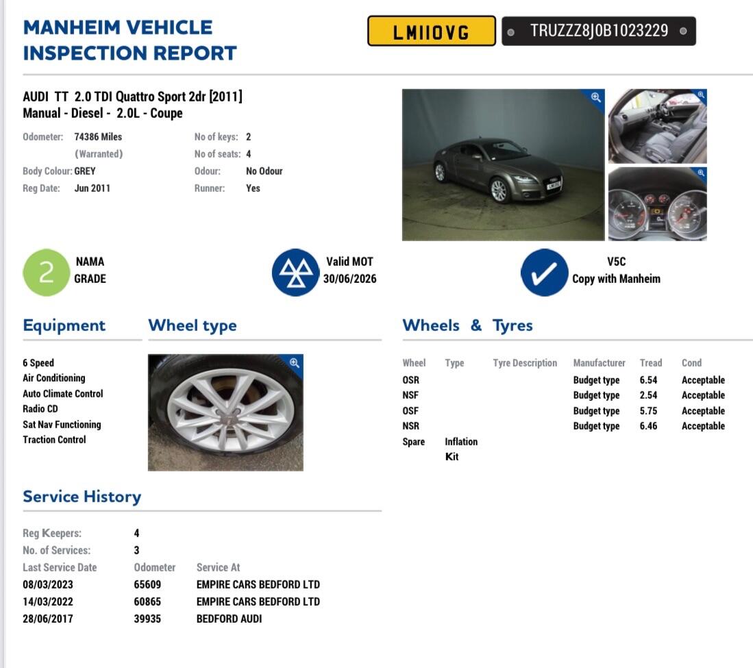 Used Audi TT 2011 for sale - 76315229: Photo 21