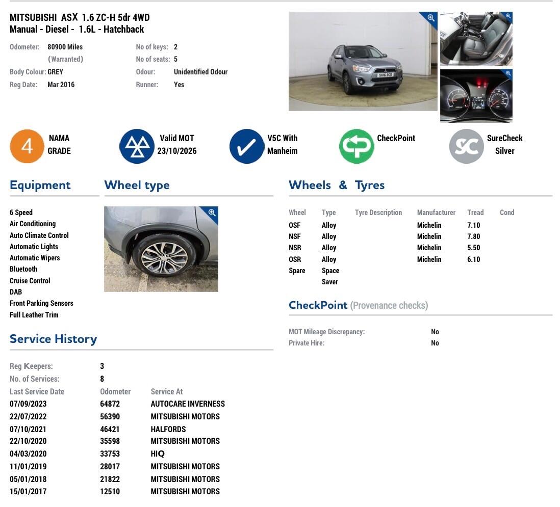 Used Mitsubishi ASX 2016 for sale - 77658220: Photo 4