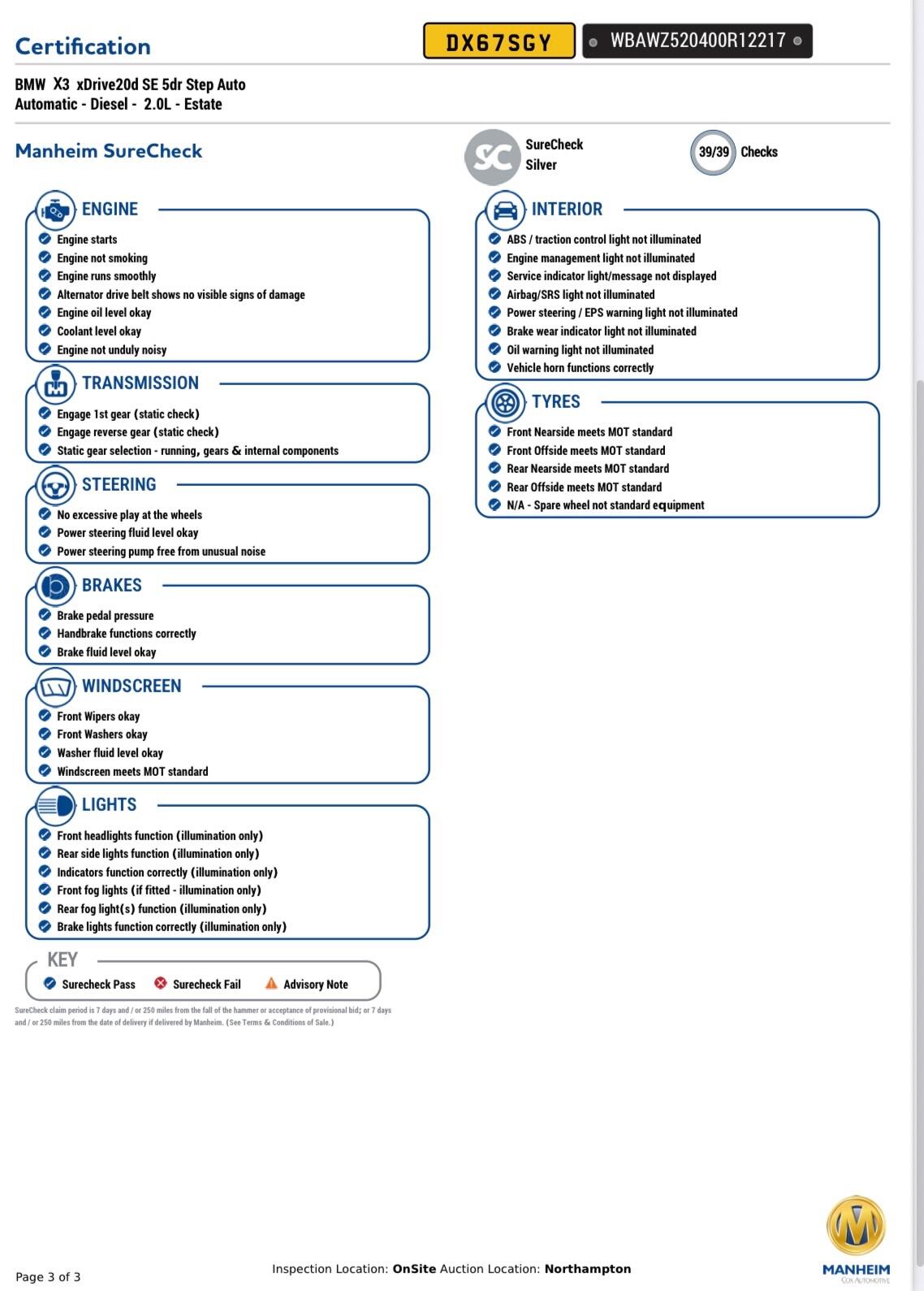 Used BMW X3 2017 for sale - 76689344: Photo 48