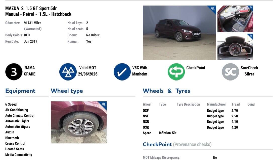 Used Mazda Mazda2 2017 for sale - 78116511: Photo 24