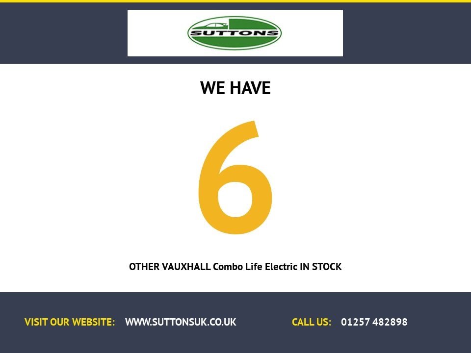 Used Vauxhall Combo Life Electric 2025 for sale - 77007269: Photo 4