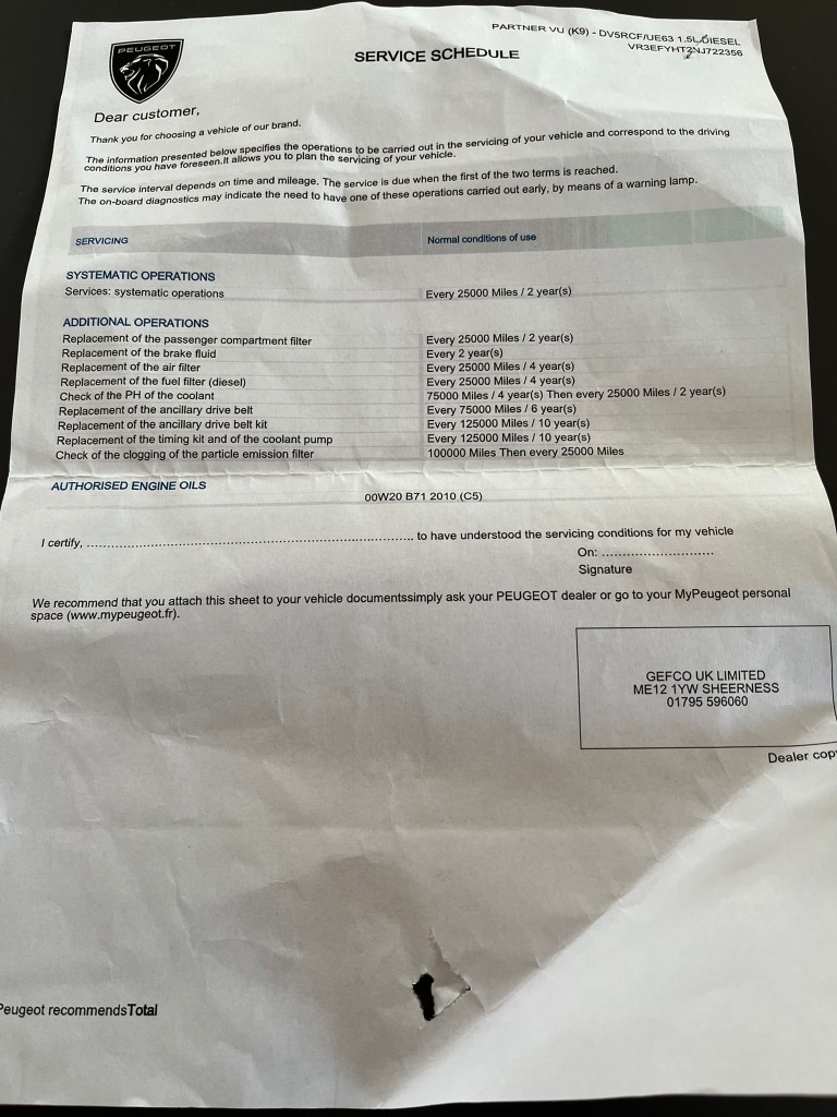 Used Peugeot Partner 2022 for sale - 77573056: Photo 19