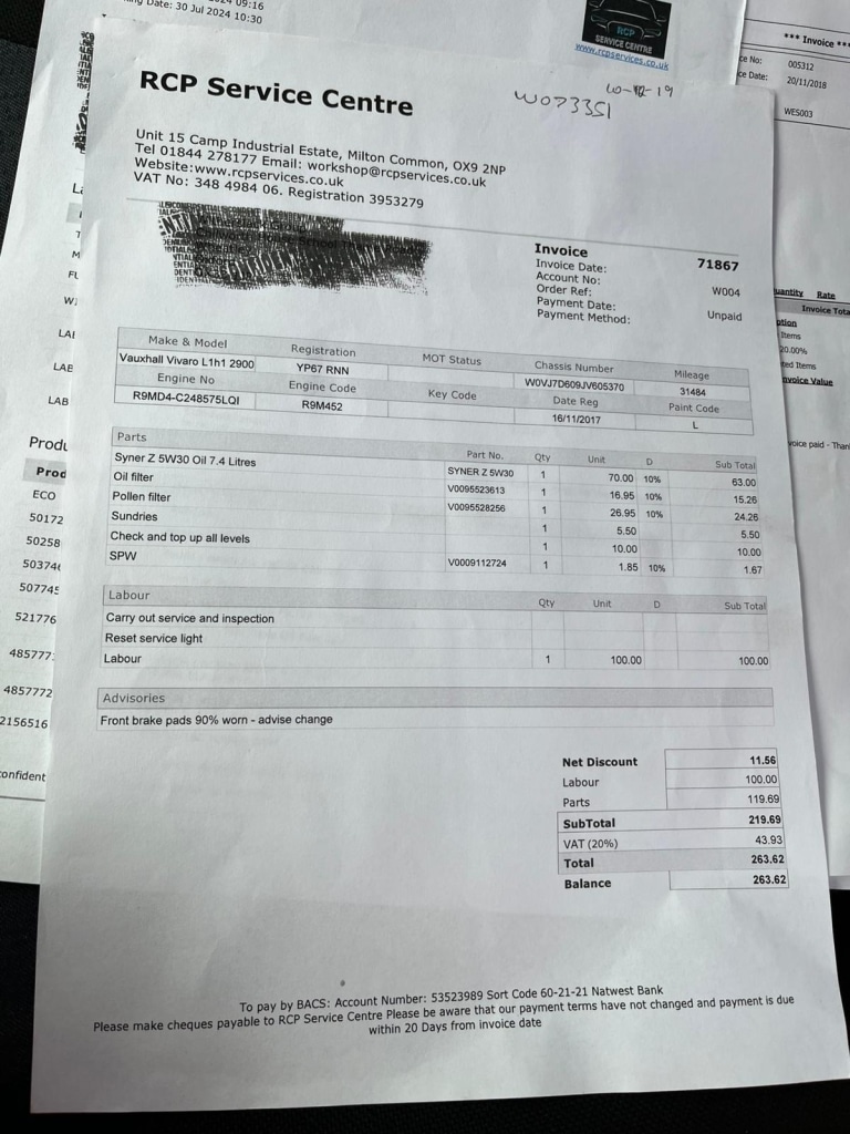 Used Vauxhall Vivaro 2017 for sale - 76483186: Photo 20