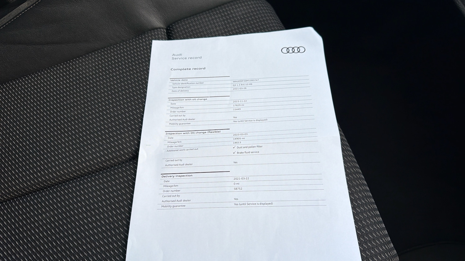 Used Audi Q3 2021 for sale - 77398247: Photo 44