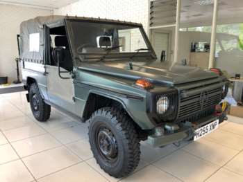 1990 (H) - 1990 G240 2.4D Ex Singapore Police Mercedes Manual 4x4 Wolf 3-Door