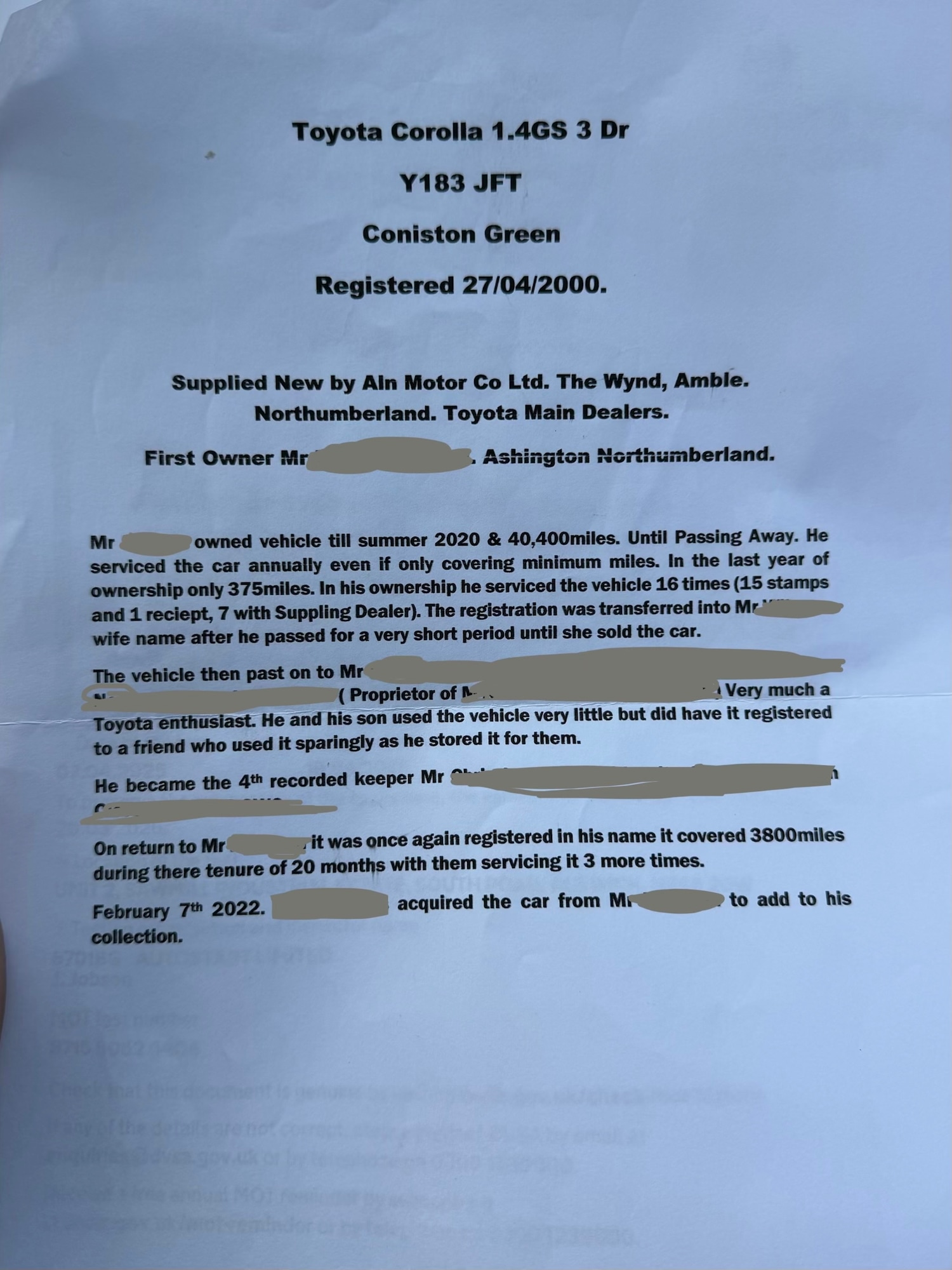 Used Toyota Corolla 2001 for sale - 76596112: Photo 20