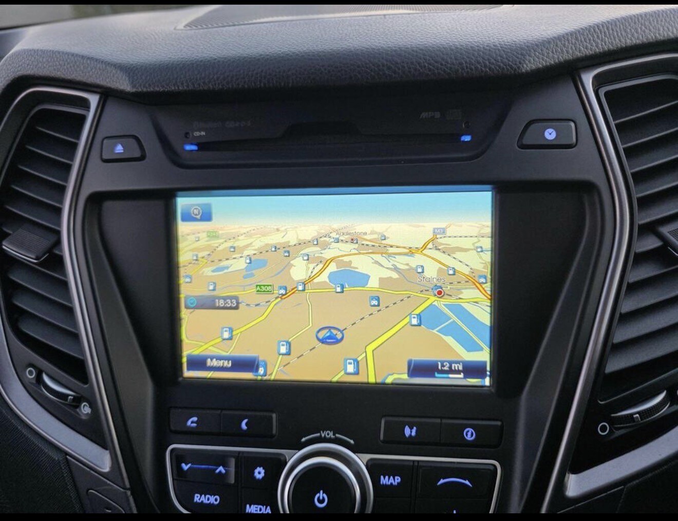 Used Hyundai Santa Fe 2015 for sale - 77697492: Photo 53