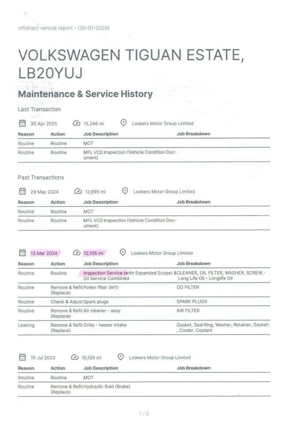 Used Volkswagen Tiguan 2020 for sale - 77394627: Photo 5