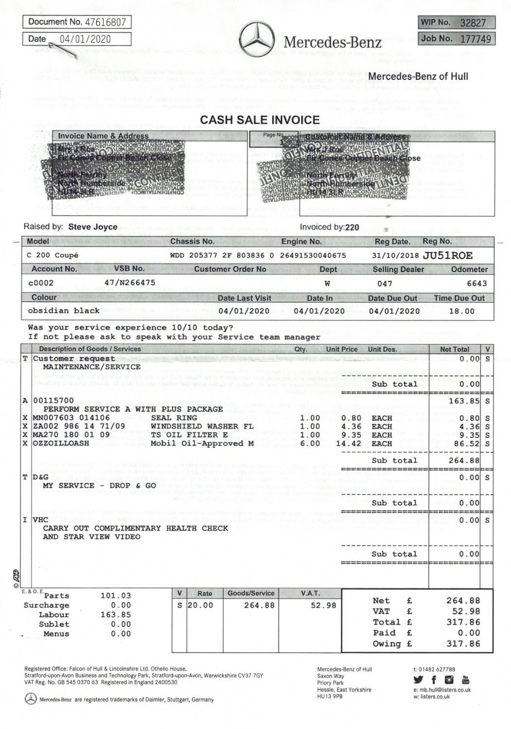 Used Mercedes-Benz C Class 2018 for sale - 77734218: Photo 7