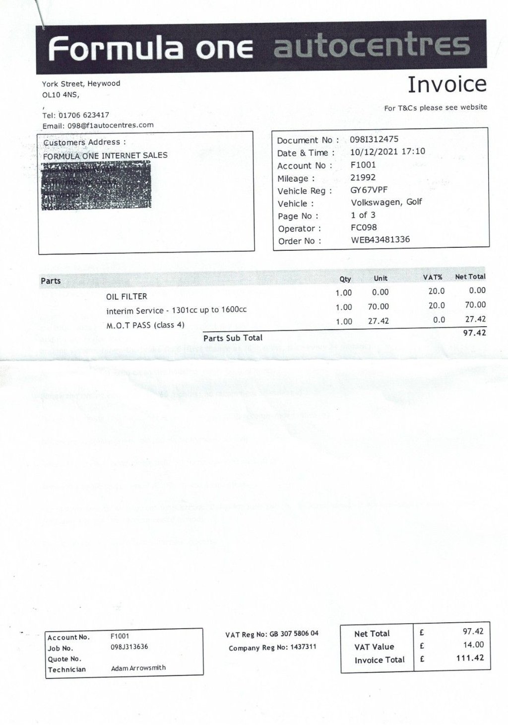 Used Volkswagen Golf 2017 for sale - 78110398: Photo 8