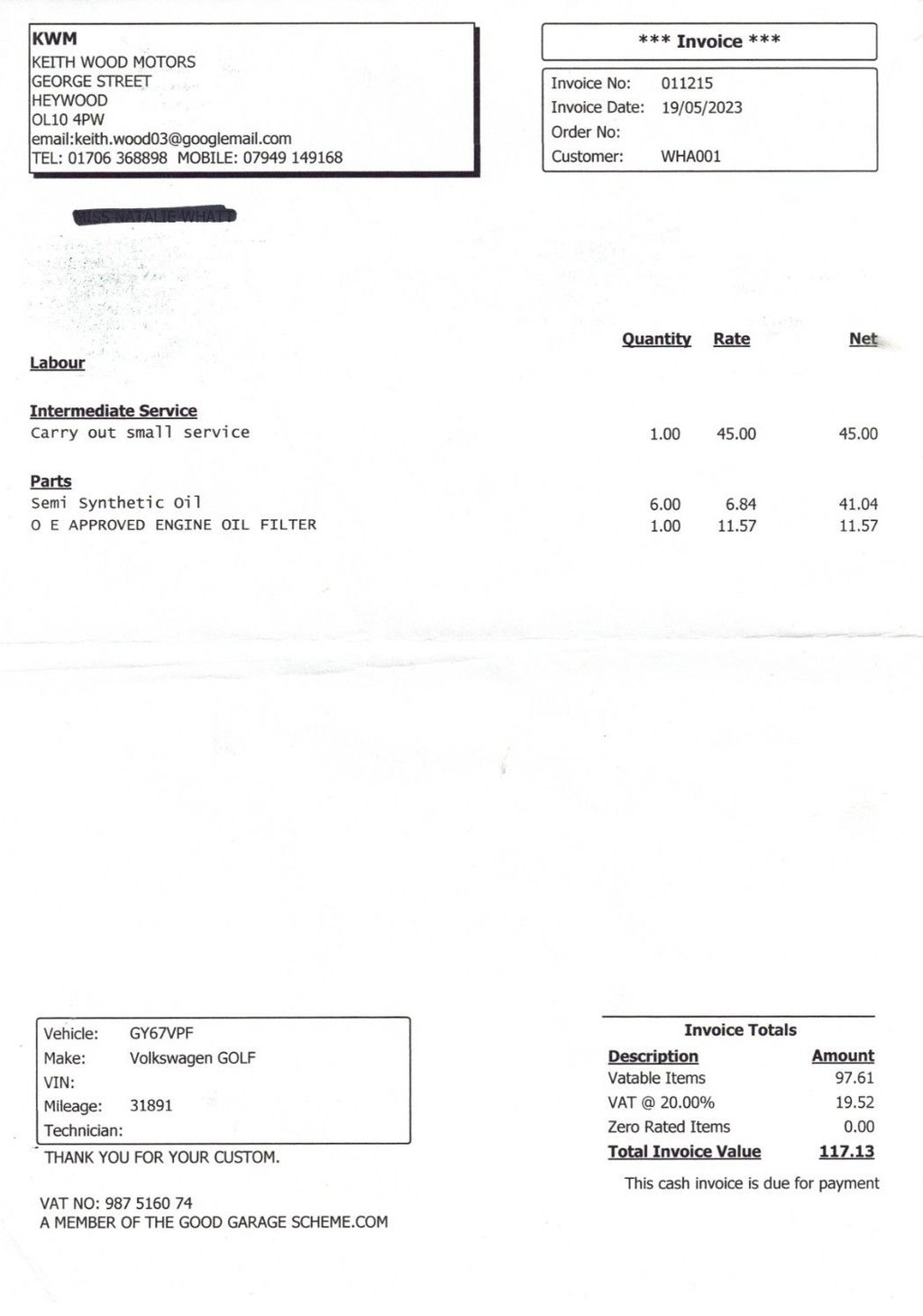 Used Volkswagen Golf 2017 for sale - 78110398: Photo 9