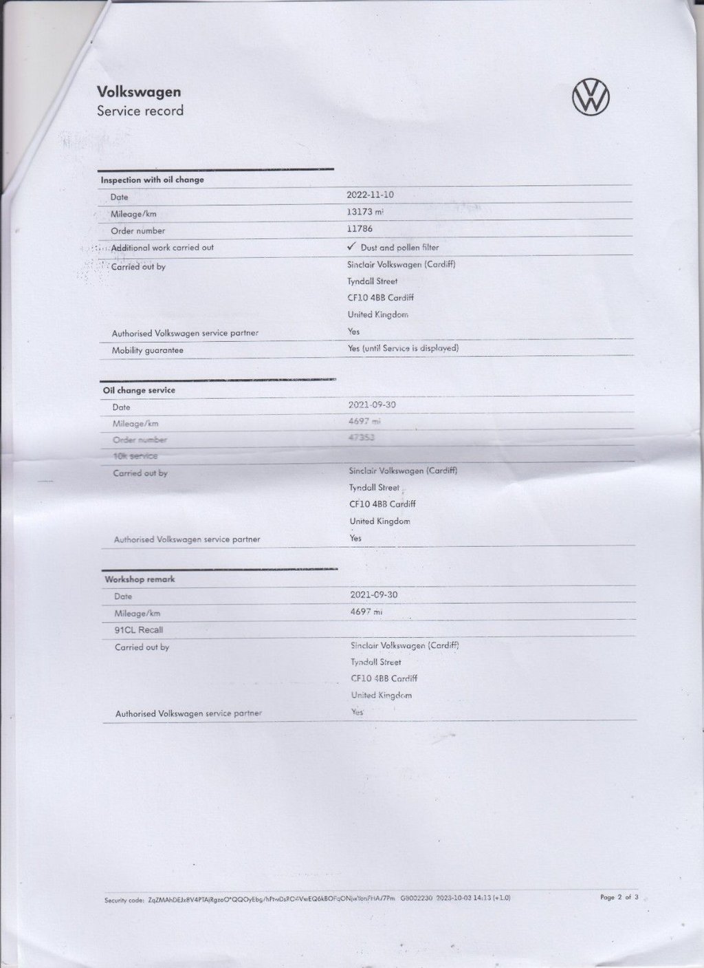 Used Volkswagen T-Roc 2020 for sale - 76535840: Photo 41