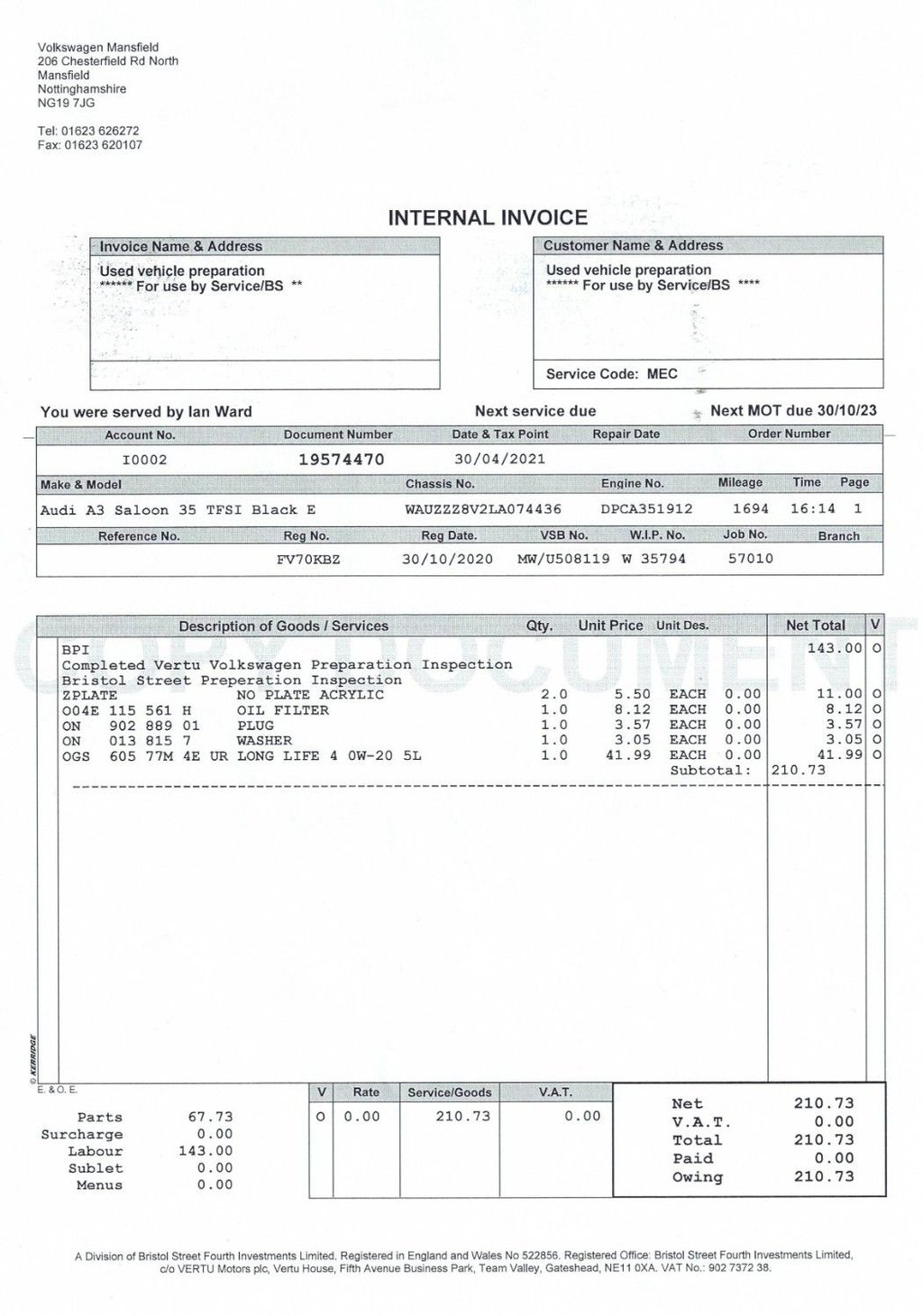 Used Audi A3 2020 for sale - 77642957: Photo 6