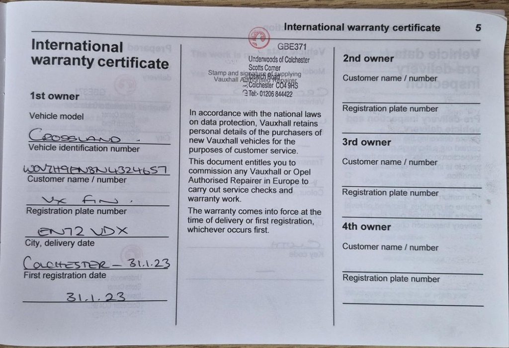 Used Vauxhall Crossland 2023 for sale - 78068351: Photo 6