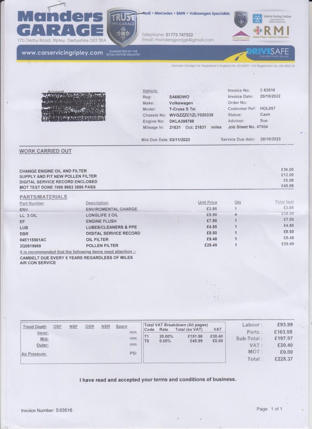 Used Volkswagen T-Cross 2019 for sale - 76820383: Photo 7