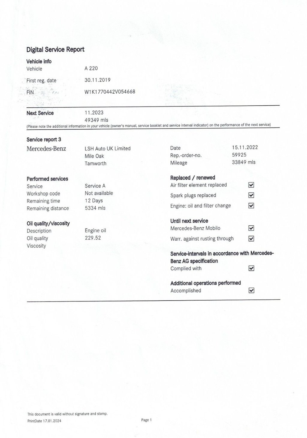 Used Mercedes-Benz A-Class 2019 for sale - 77464235: Photo 7