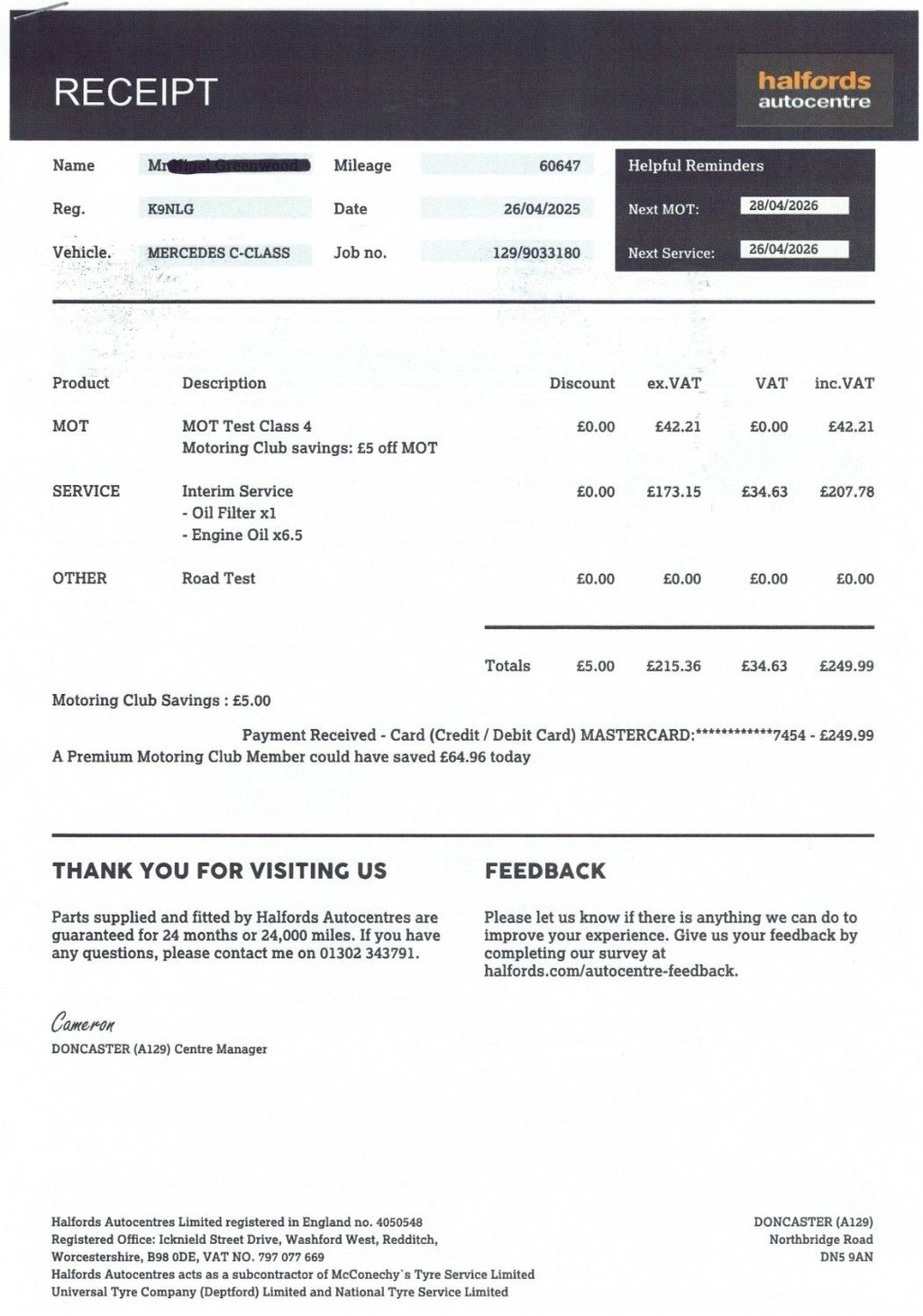 Used Mercedes-Benz C Class 2018 for sale - 78088328: Photo 45