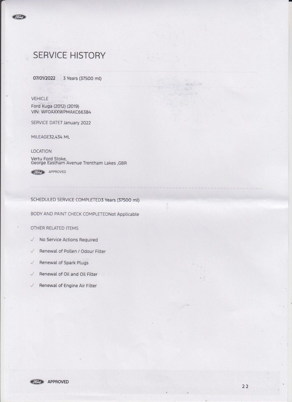 Used Ford Kuga 2019 for sale - 76910501: Photo 9