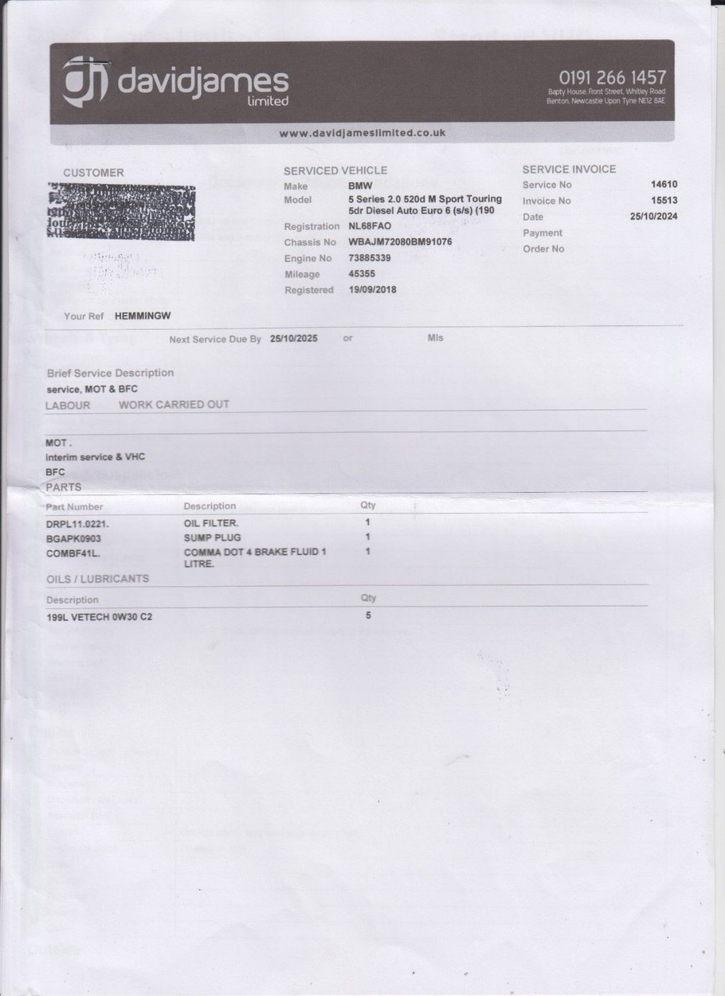 Used BMW 5 Series 2018 for sale - 76724662: Photo 42