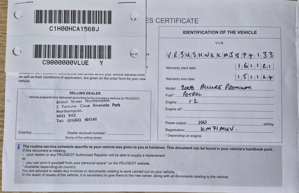 Used Peugeot 2008 2021 for sale - 77643089: Photo 7