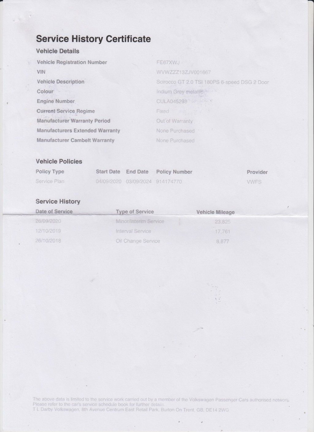 Used Volkswagen Scirocco 2017 for sale - 77027102: Photo 7