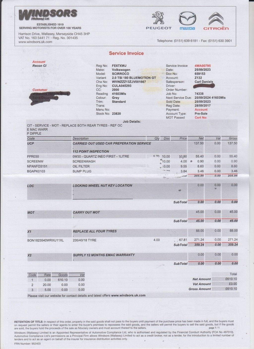 Used Volkswagen Scirocco 2017 for sale - 77027102: Photo 8