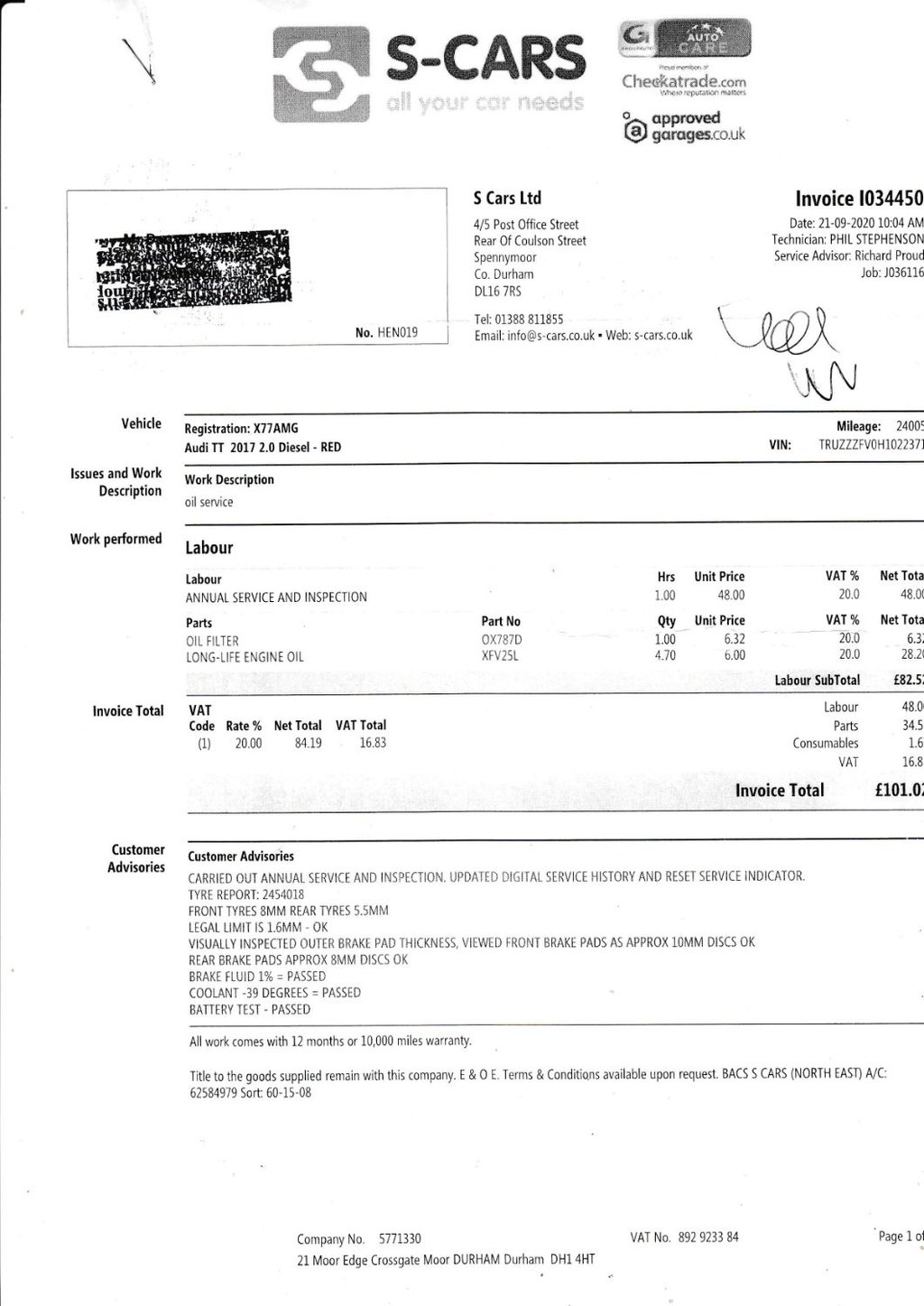 Used Audi TT 2017 for sale - 75654116: Photo 37