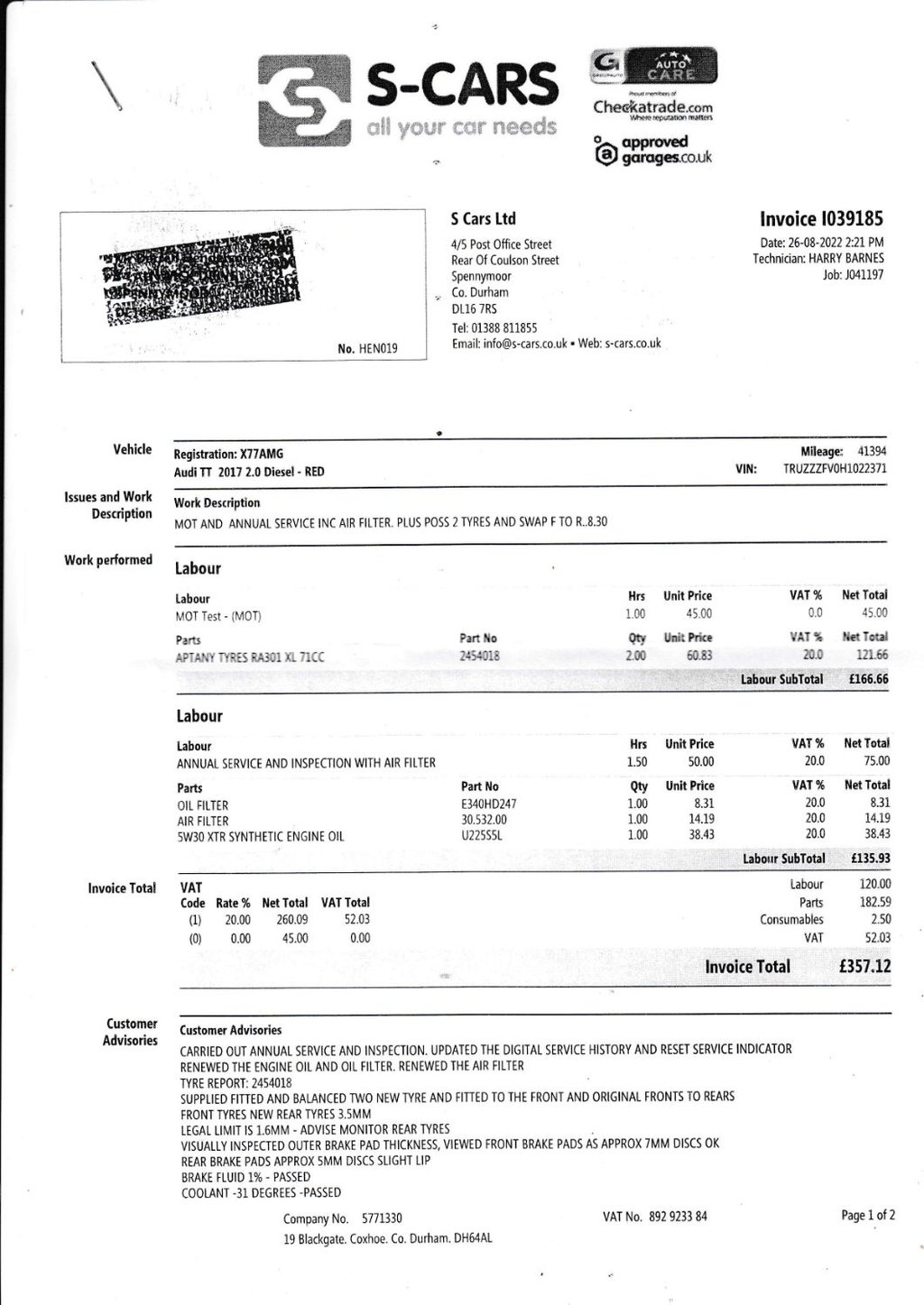 Used Audi TT 2017 for sale - 75654116: Photo 39