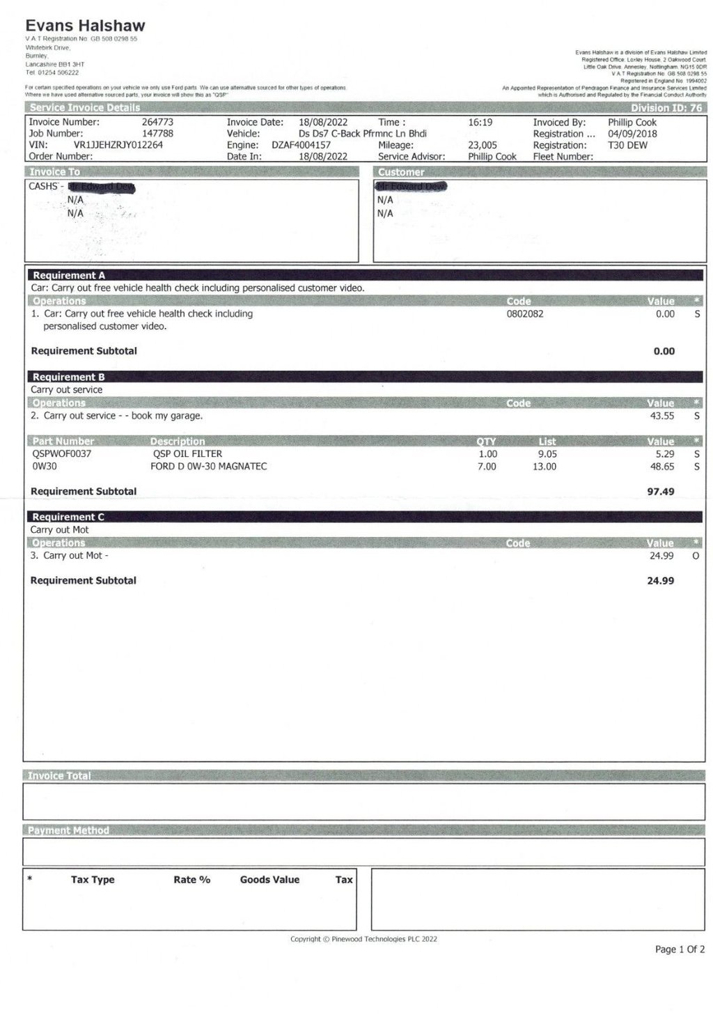 Used DS Automobiles DS 7 2018 for sale - 77383525: Photo 10