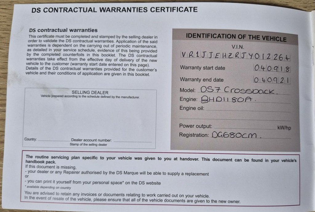 Used DS Automobiles DS 7 2018 for sale - 77383525: Photo 7