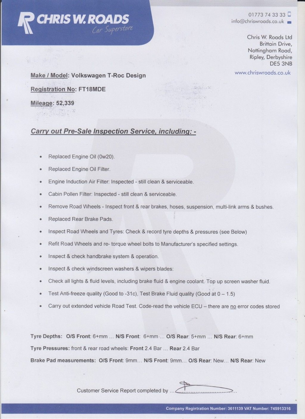 Used Volkswagen T-Roc 2018 for sale - 76509676: Photo 40