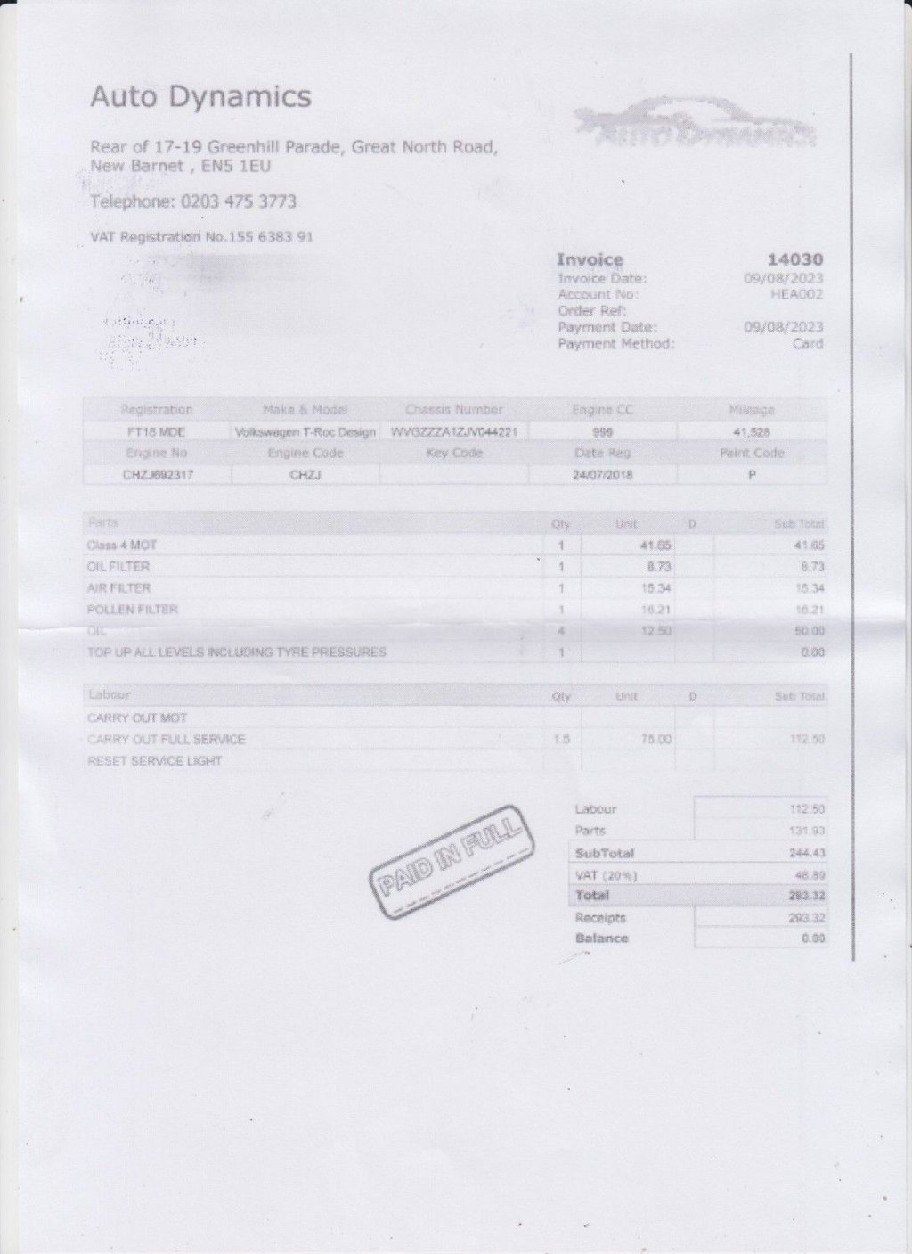 Used Volkswagen T-Roc 2018 for sale - 76509676: Photo 8