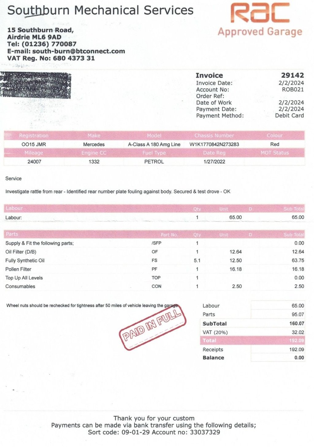 Used Mercedes-Benz A-Class 2022 for sale - 78096773: Photo 7