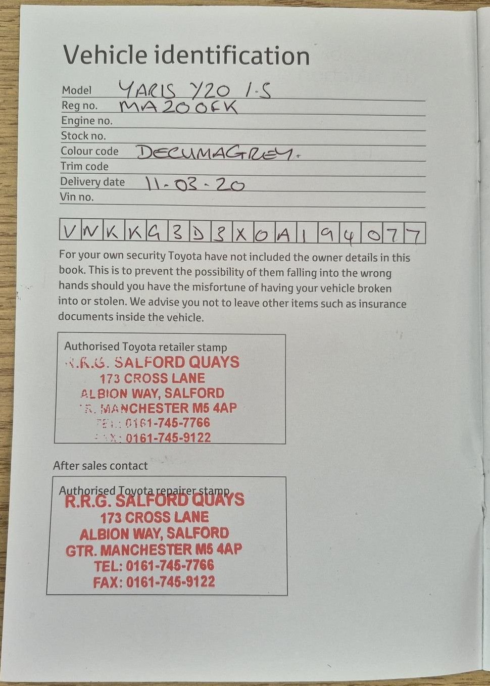 Used Toyota Yaris 2020 for sale - 78200594: Photo 6