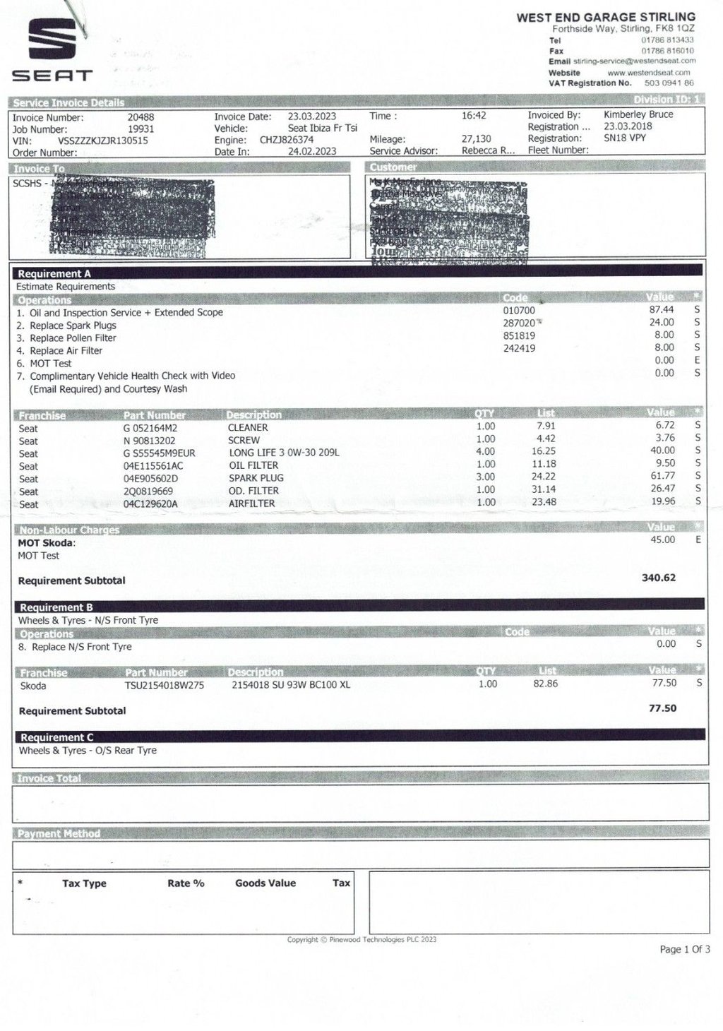 Used SEAT Ibiza 2018 for sale - 77952694: Photo 13