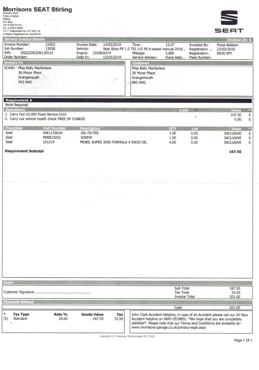 Used SEAT Ibiza 2018 for sale - 77952694: Photo 9