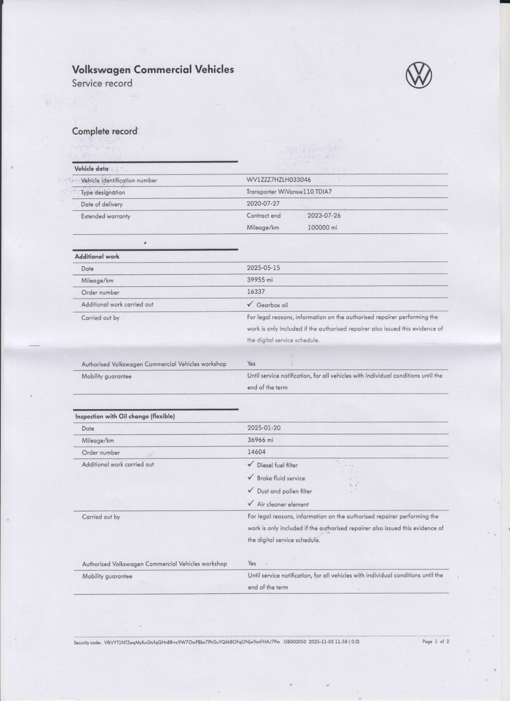 Used Volkswagen Transporter 2020 for sale - 76791964: Photo 35