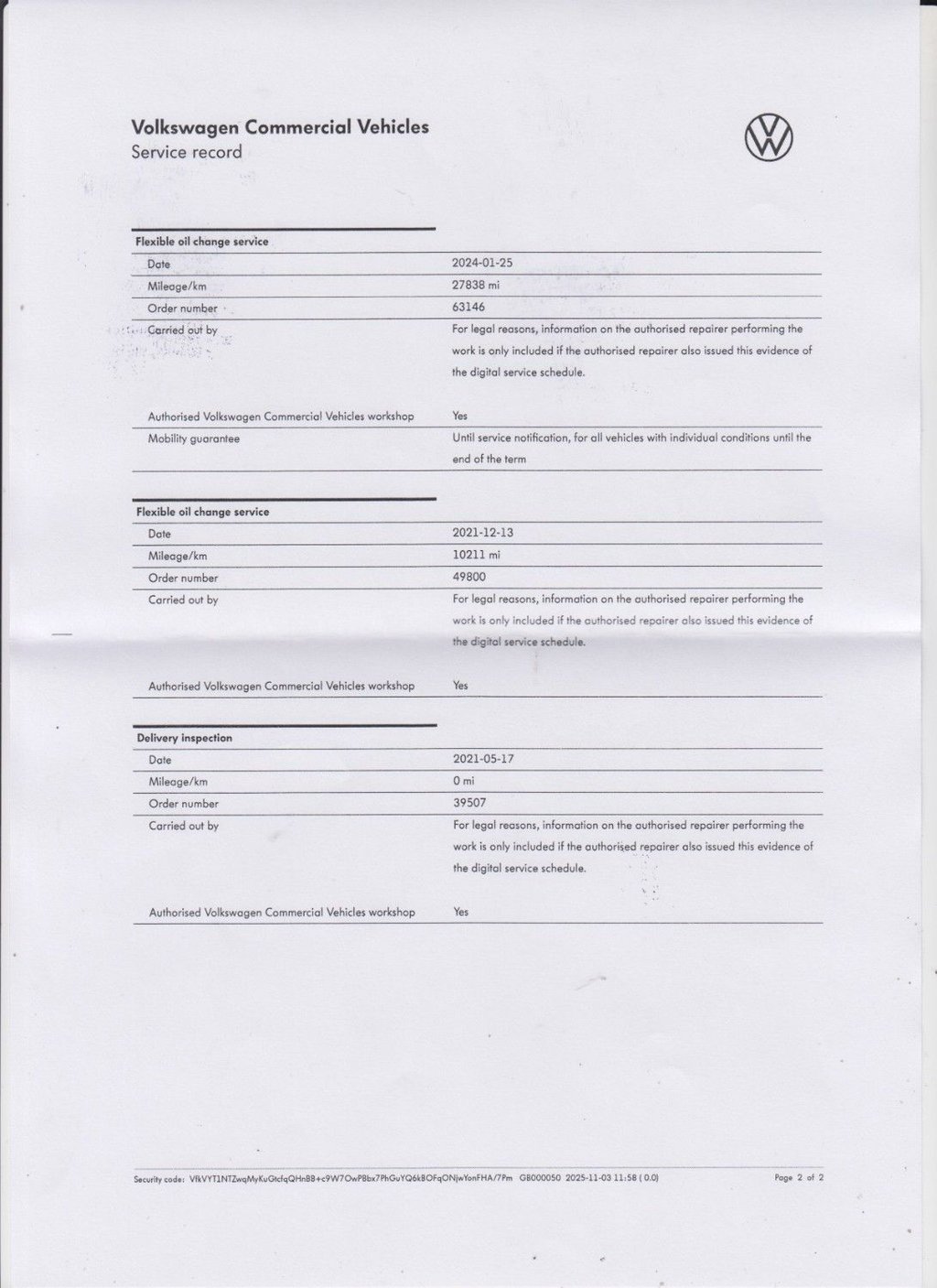 Used Volkswagen Transporter 2020 for sale - 76791964: Photo 36