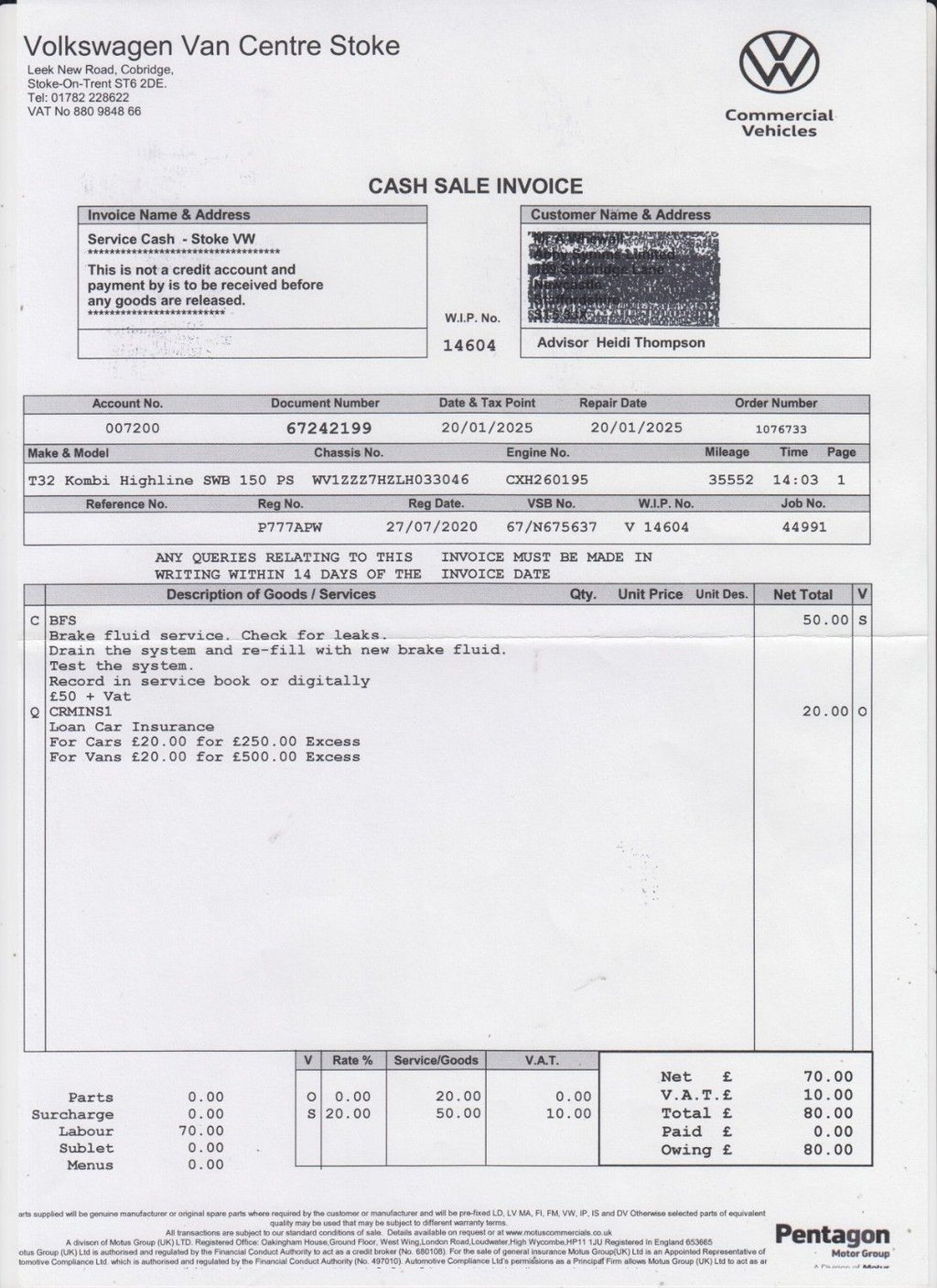 Used Volkswagen Transporter 2020 for sale - 76791964: Photo 37