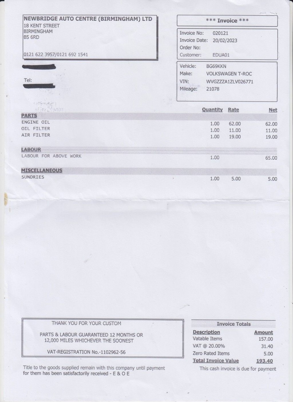 Used Volkswagen T-Roc 2019 for sale - 76535900: Photo 7