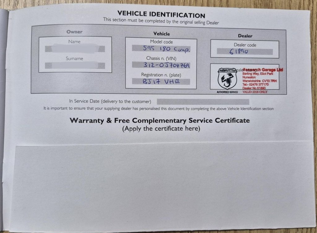 Used Abarth 595 2017 for sale - 76535504: Photo 34