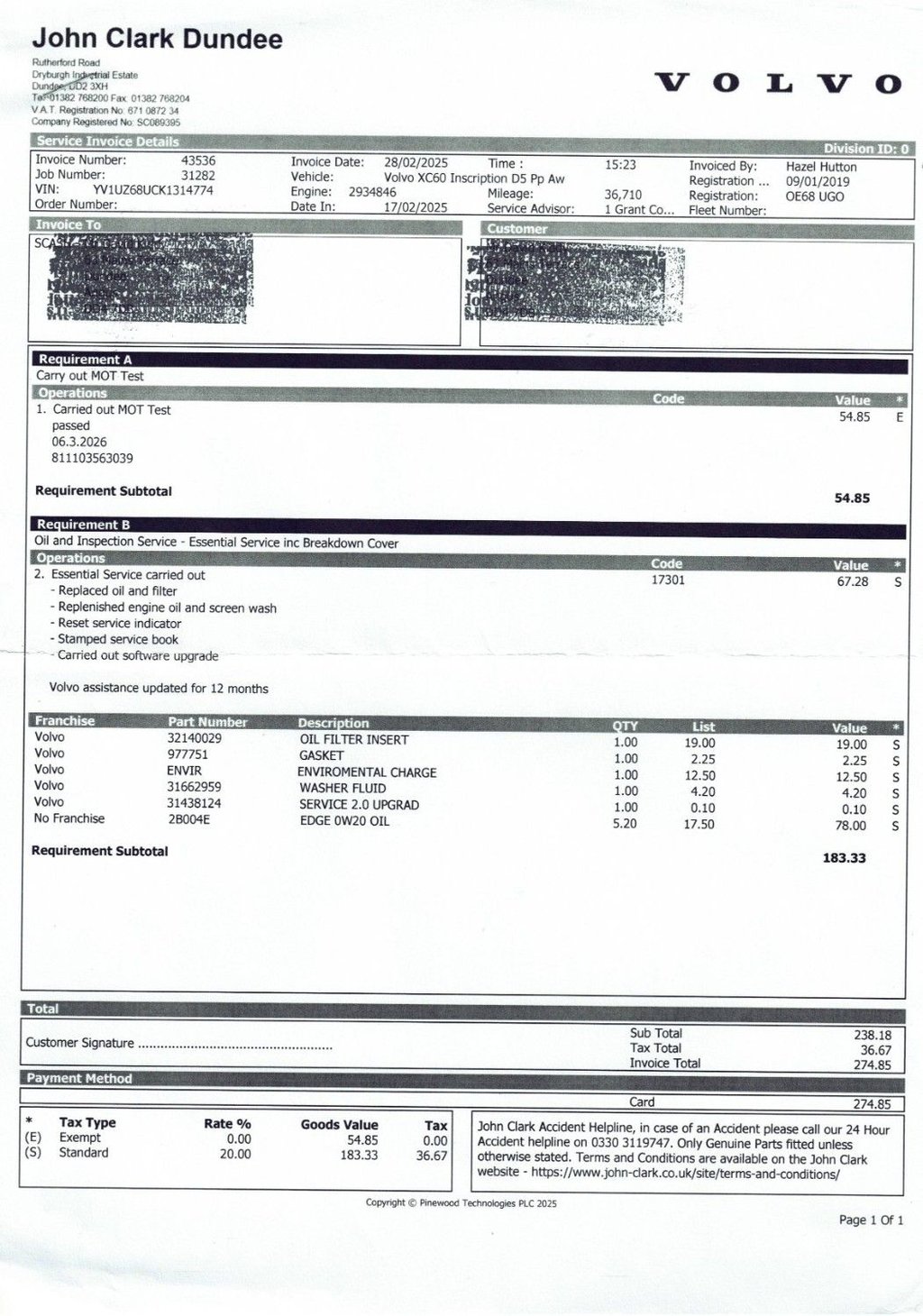 Used Volvo XC60 2019 for sale - 78068939: Photo 43