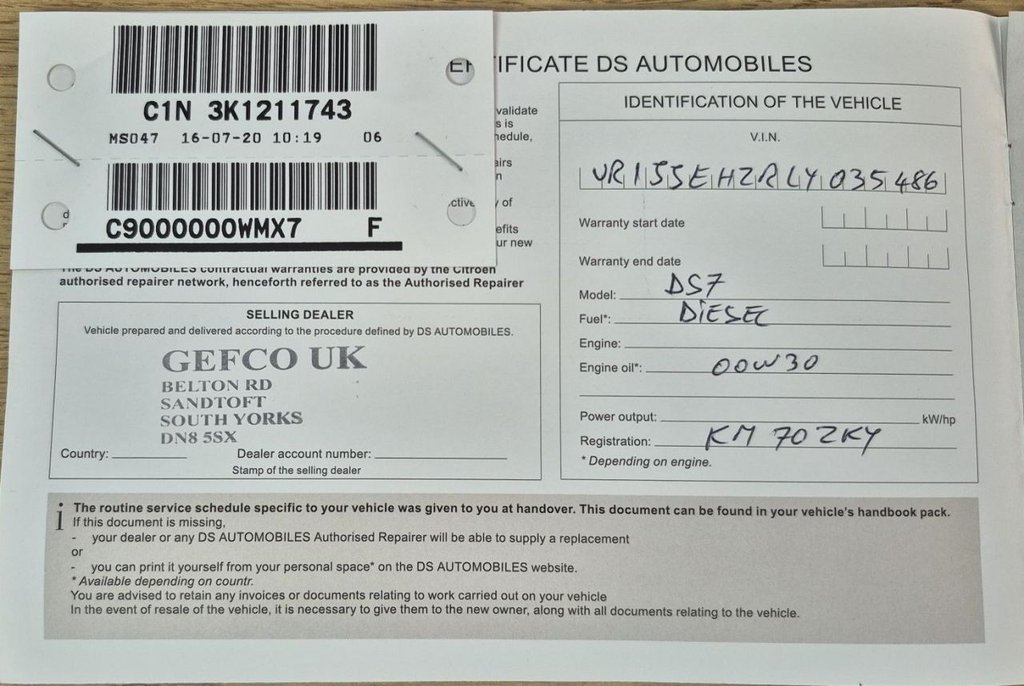 Used DS Automobiles DS 7 2020 for sale - 77734279: Photo 40